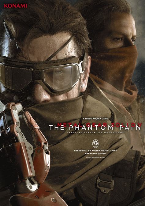 metal gear solid 5 phantom pain box posters|metal gear posters.